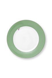 Pip Studio Lily & Lotus Groen Set van twee Dinerborden -  ⌀26.5cm
