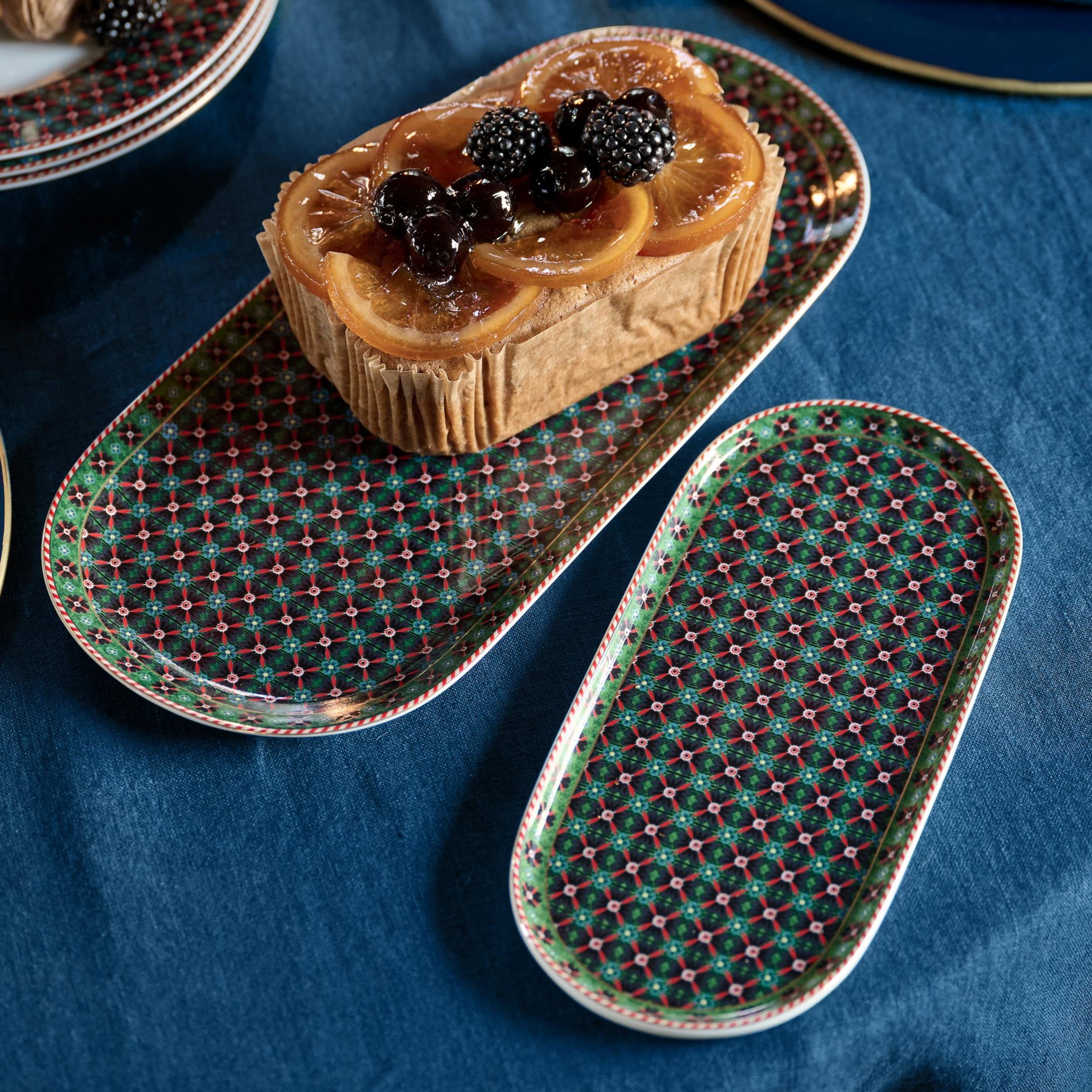 Pip Studio Clover Green Suiker en melkkannetje schotel