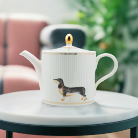Yvonne Ellen London Theepot Teckel -  0.5Ltr