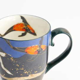 Tokyo Design Studio Goldfish Blue Mok - 340ml