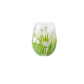 Mocktail/Tumbler glas set/2 Flora "Tulpen" - Livellara Milano