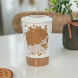 Eigenart TeaEve Komorebi Wit - Theebeker 350ml