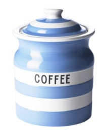 Cornishware Cornishblue voorraadpot - Coffee - 840ml