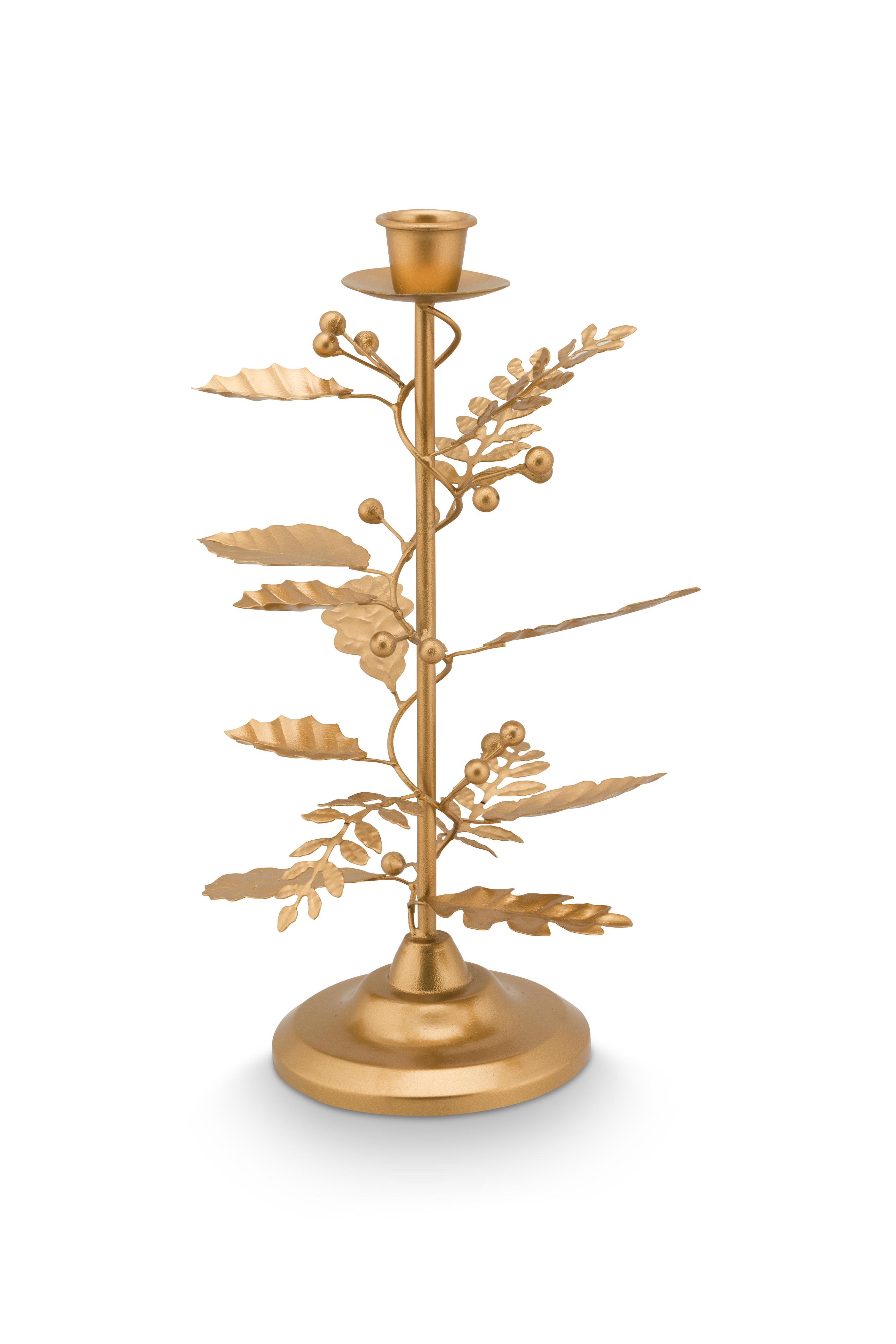 Pip Studio Kandelaar Gold Leaves - 27cm