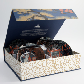 Tokyo Design Studio Asakusa Geisha Kommen set van 4