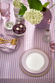 Pip Studio Lily & Lotus Lilac Dinerborden set voor twee -  ⌀26.5cm