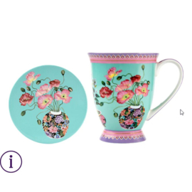 Maxwell en Williams Jardin Poppy Mok  - 300ml