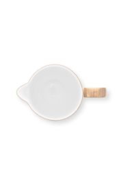 Pip Studio Christmas Royal Wit set/3 - Suikerpot - Melkkan - Serveerschaal