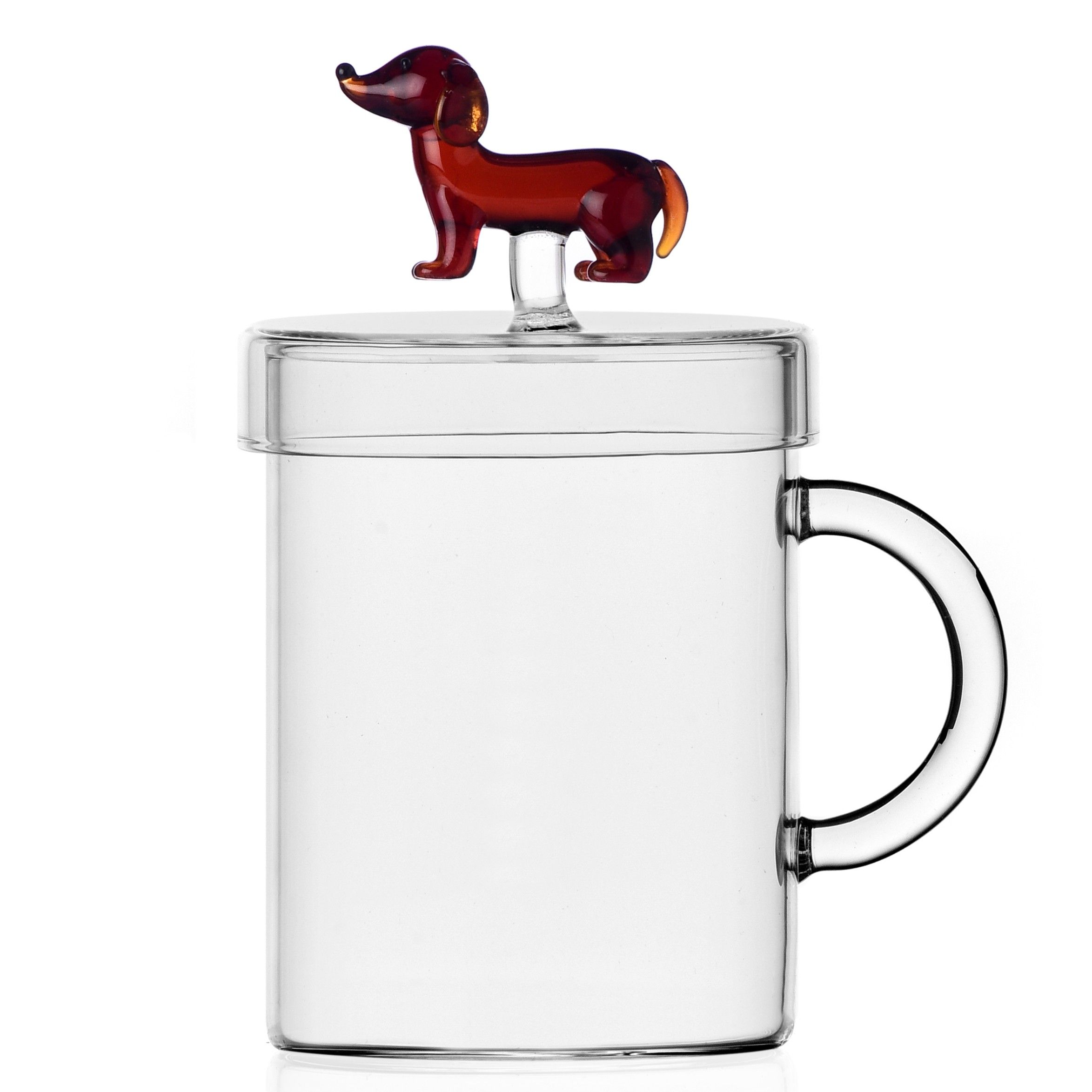 Ichendorf Milano Dogs Theeglas - Teckel - 350ml
