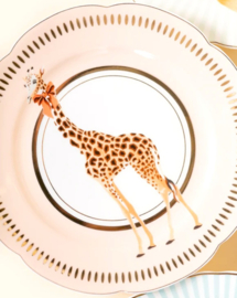 Yvonne Ellen Gebakborden "Dieren" set van vier -  ⌀16cm