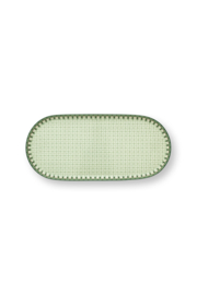 Pip Studio Lily & Lotus Light Green Bord - Suiker & Melk - 25x12cm