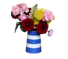 Cornishware Cornishblue Vaas Medium - 18cm