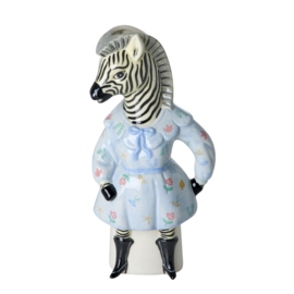 Rice by Rice x Nathalie Lété Vaas - Kan -  Zebra - 25 cm