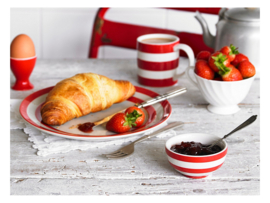 Cornishware Red Mengkom ⌀25cm