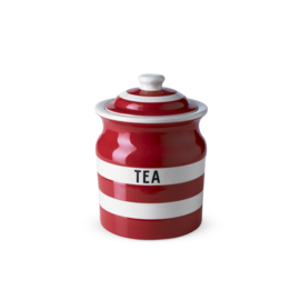 Cornishware Red Voorraadpot - TEA - 840ml