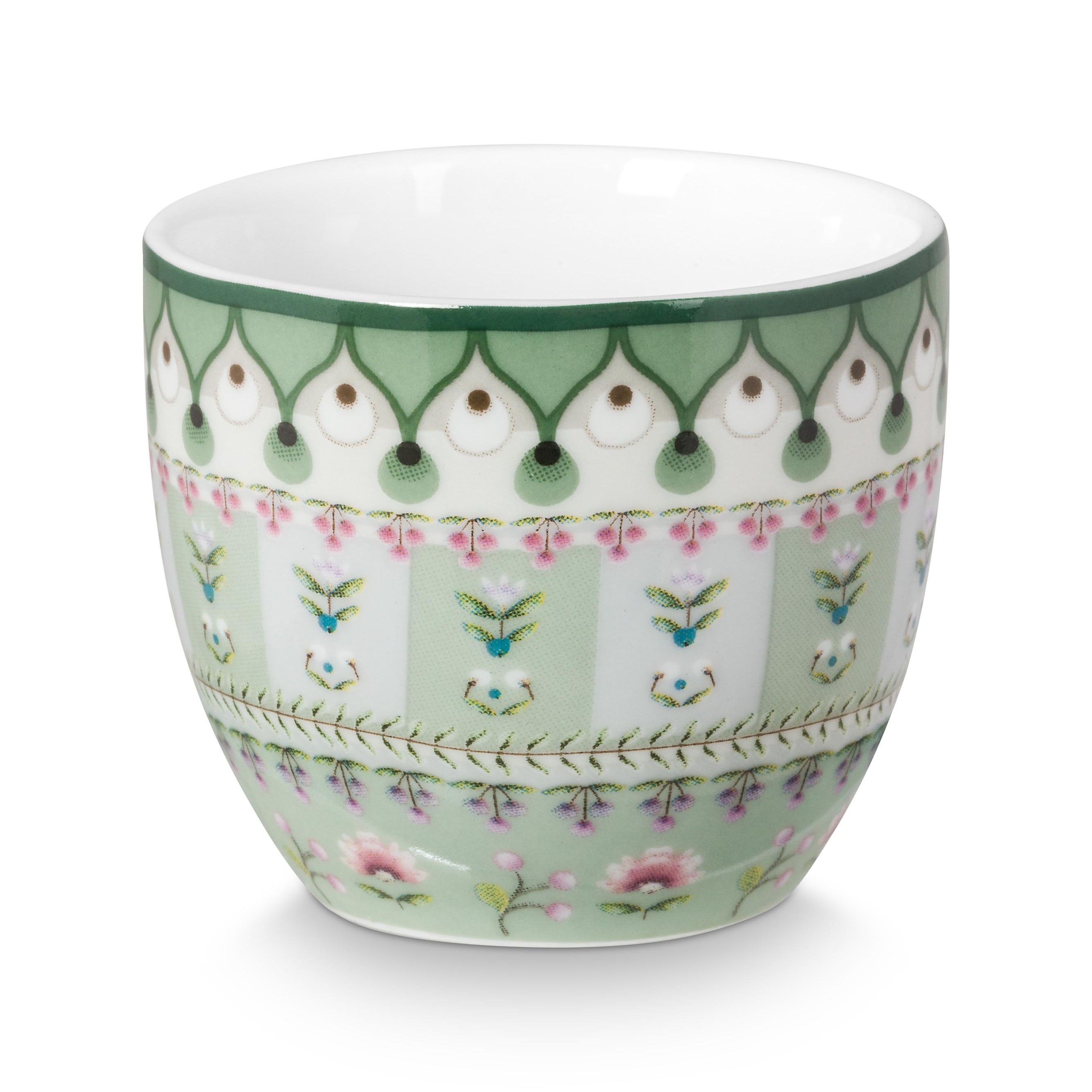 Pip Studio Lily & Lotus Green Eierdoppen - Set van 4