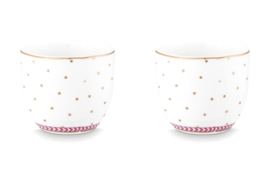 Pip Studio Jolie Pink Eierdoppen Set van 2
