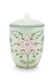 Pip Studio Lily & Lotus Light Green Voorraadpot - 1.5Ltr