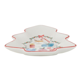 Maxwell en Williams Kerstschaaltje Kerstboom cadeau - 13x16cm