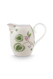 Pip Studio Lily & Lotus Lilac Set van drie Suikerpot, Melkkannetje en Schotel