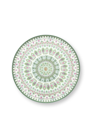 Pip Studio Lily & Lotus Light Green MIni Taartplateau - 21cm