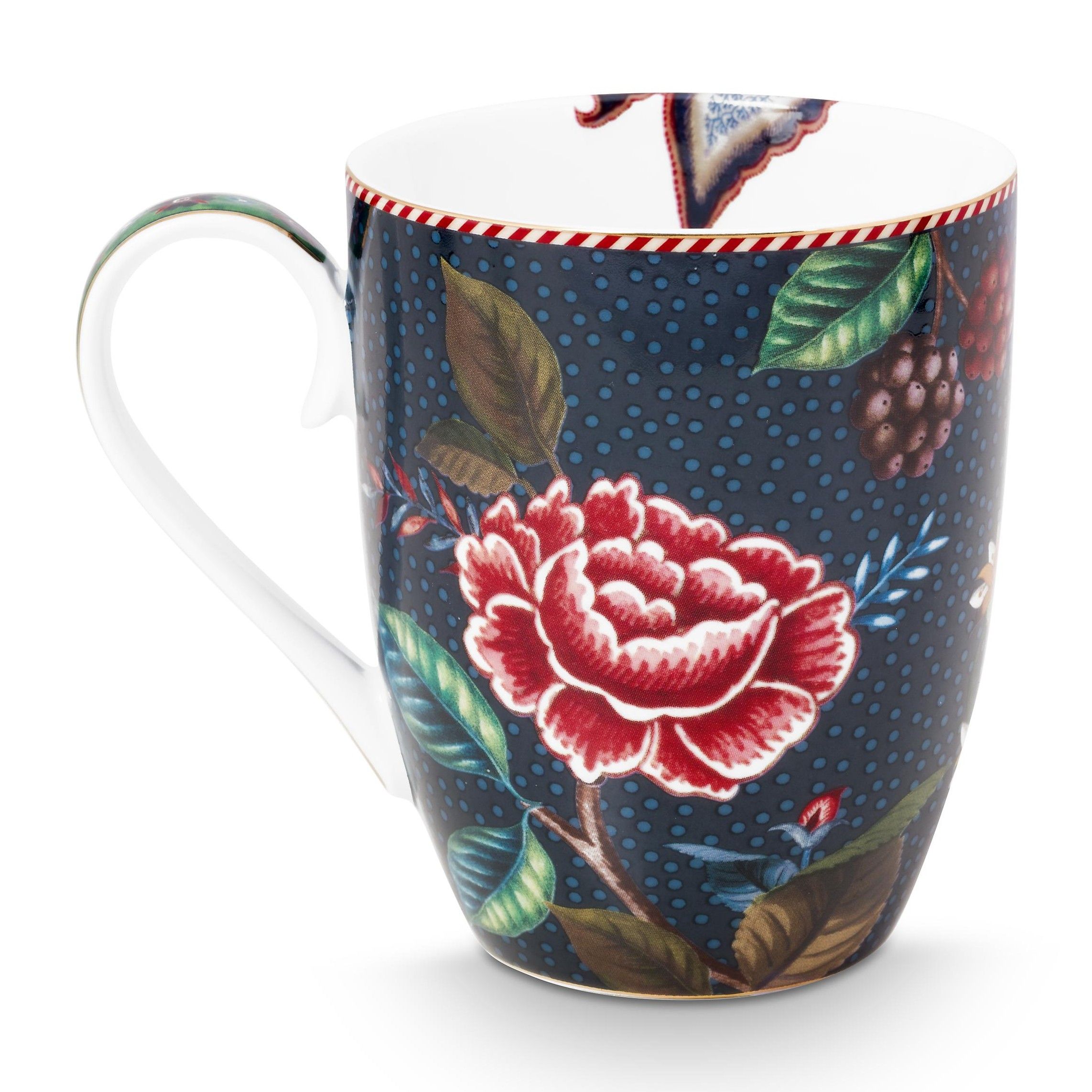 Pip Studio Berry Blues mokken set/2 - 350ml