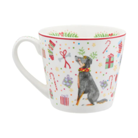 Maxwell en Williams Kerst Mok Hond - 400ml