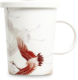 Edo Japan Theemok Set Crane white - 300ml