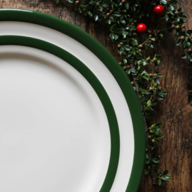 Cornishware Adder Green dinerbord ⌀28cm