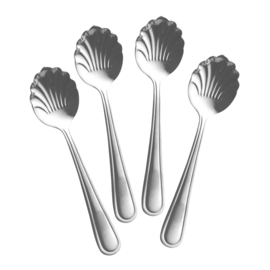 Rice by Rice Theelepel set van vier - Zilver