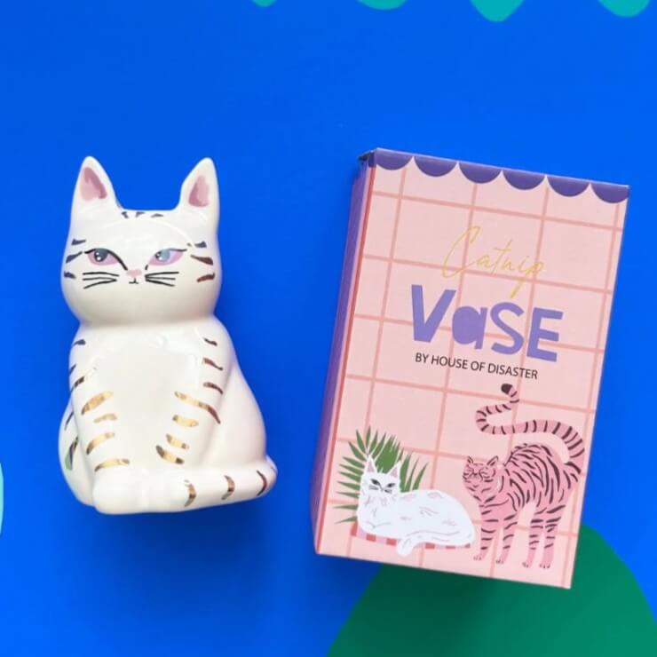 House of Disaster Vaas Kat - Catnip Cat Vase