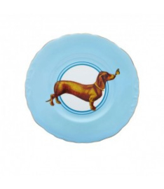 Yvonne Ellen ontbijtbord hond ⌀22cm