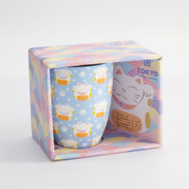Tokyo Design Kawaii Mok - Lucky Cat - 340ml