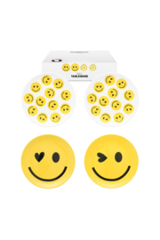 VT Wonen Smiley set/4 petit four bord - ⌀12cm