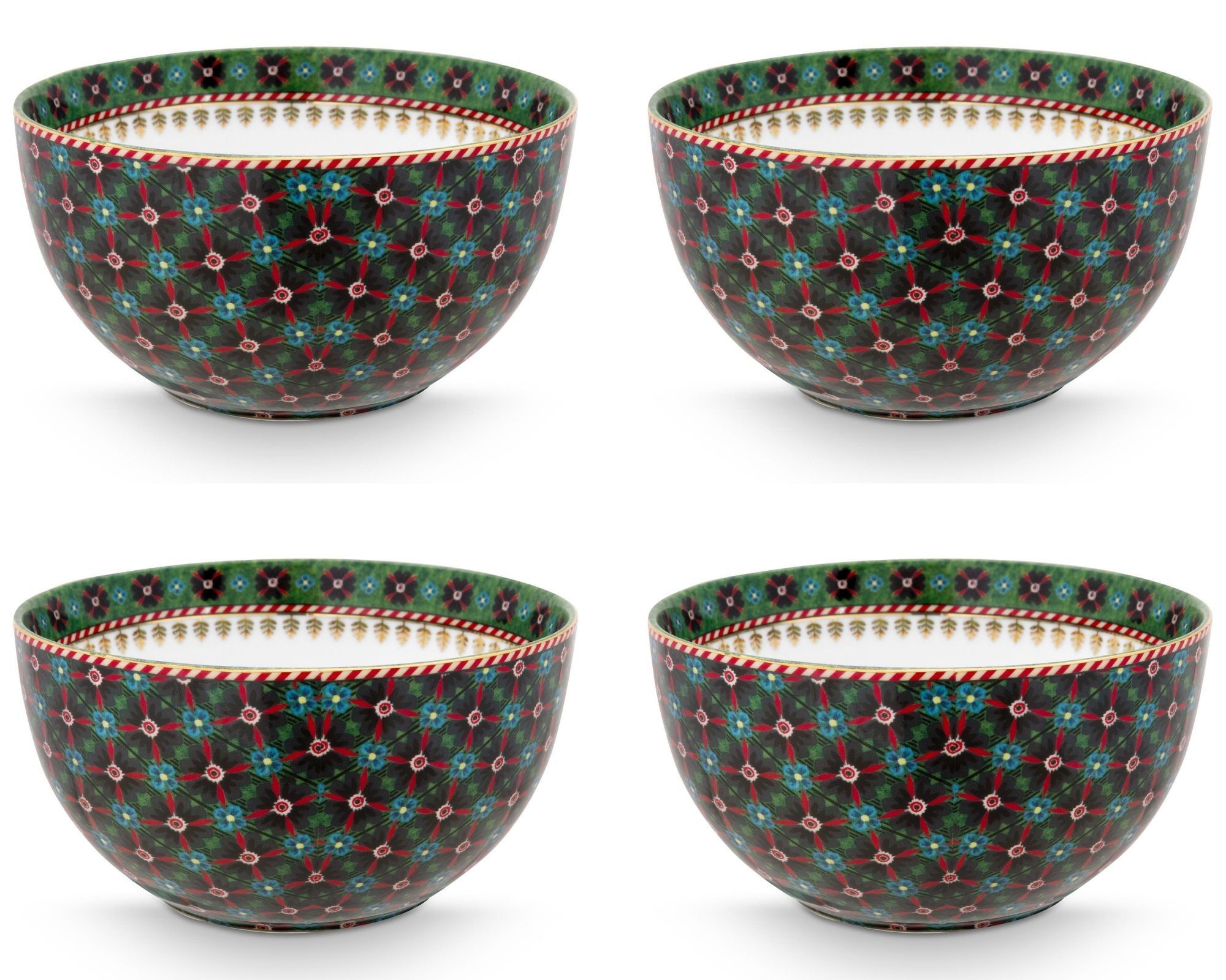 Pip Studio Berry Blues set/4 kom - ⌀12cm