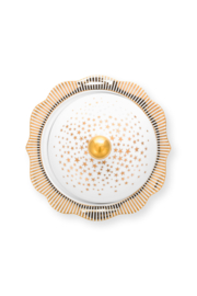 Pip Studio Christmas Royal Wit set/3 - Suikerpot - Melkkan - Serveerschaal