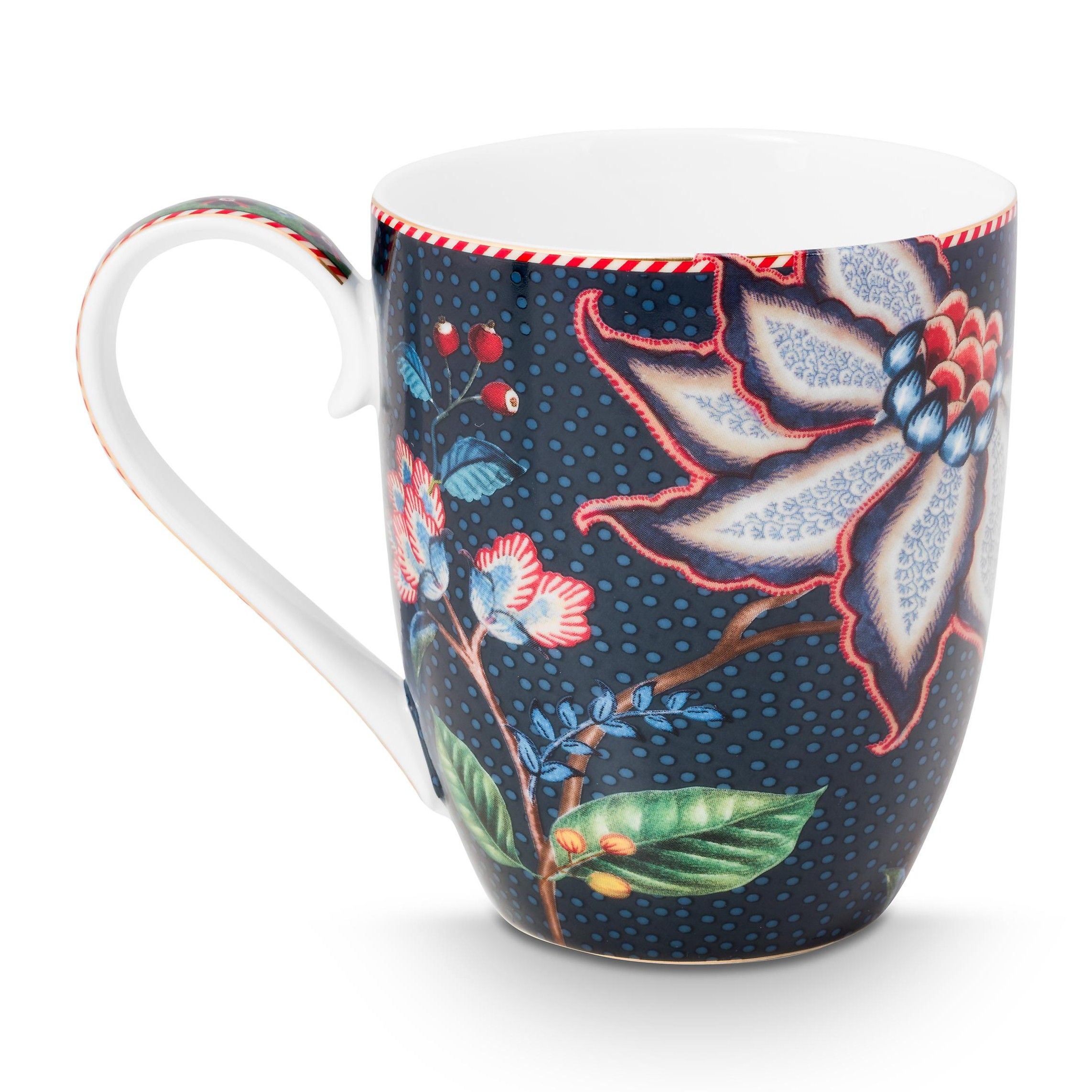 Pip Studio Berry Blues mokken set/2 - 450ml