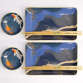 Tokyo Design Studio Koi Sushiset voor 2 personen
