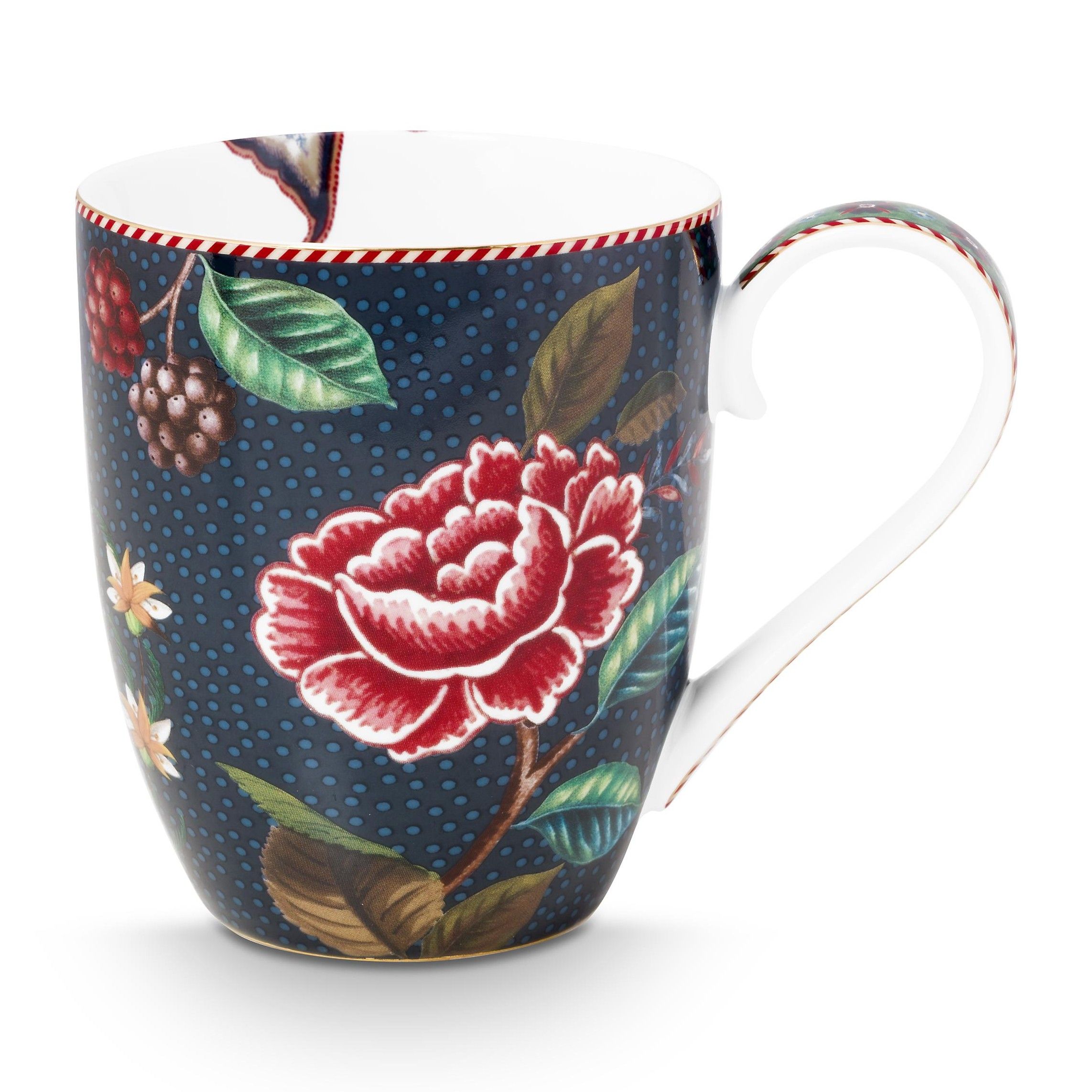 Pip Studio Berry Blues mokken set/2 - 450ml