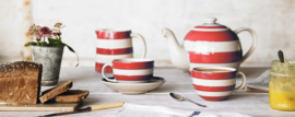 Cornishware red melkkan S 280ml