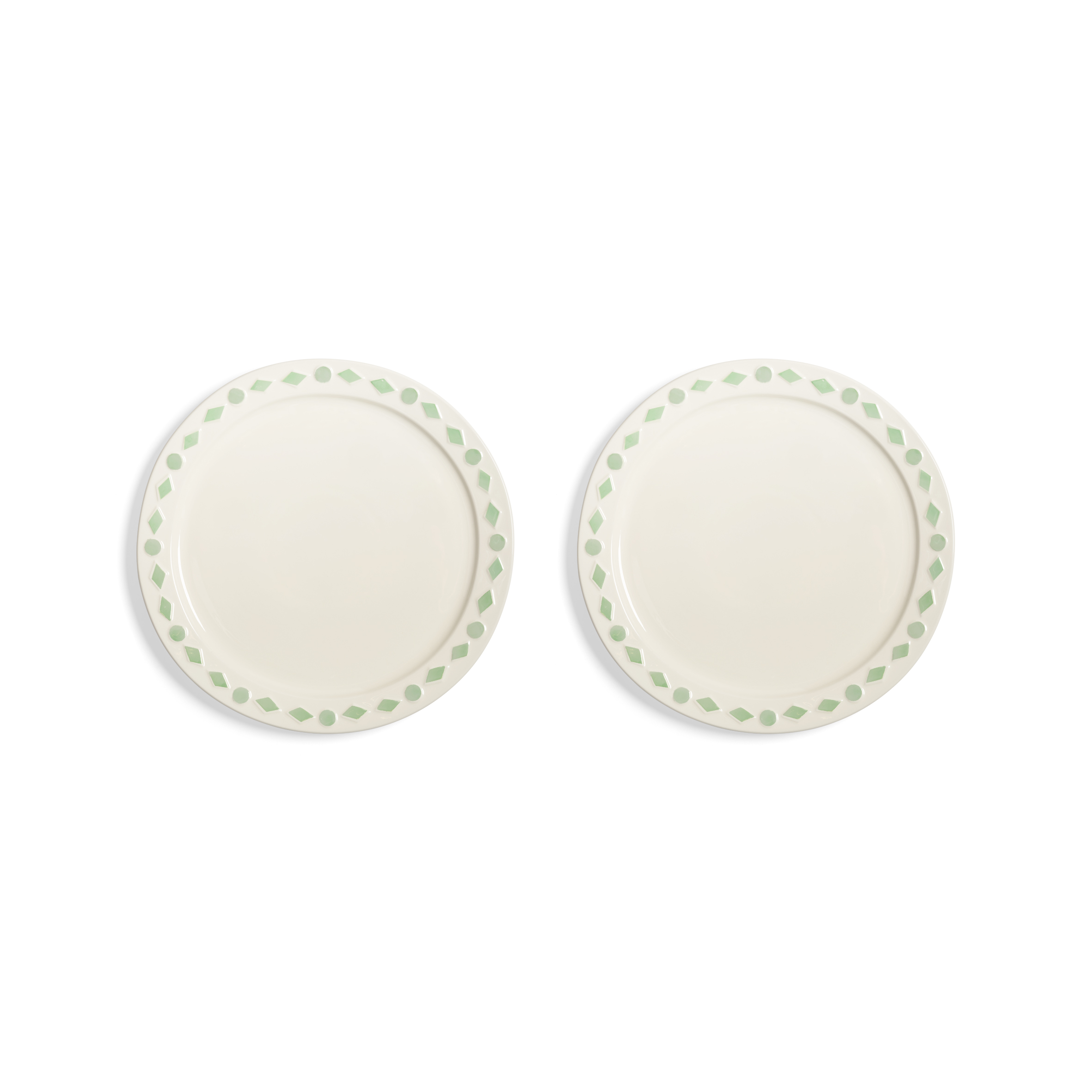 Dinerborden Set van 4 Folk - &K Amsterdam - ⌀27.5cm