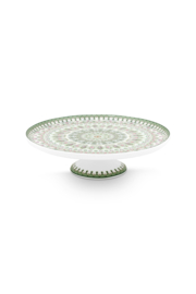 Pip Studio Lily & Lotus Light Green MIni Taartplateau - 21cm