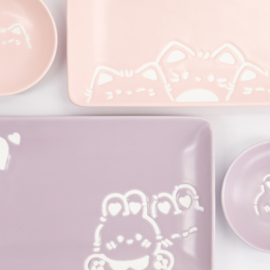 Tokyo Design Kawaii Sushiset voor twee - Rabit - Cat