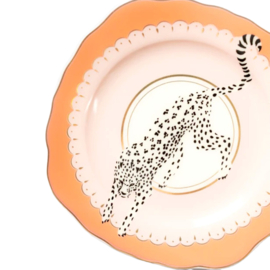 Yvonne Ellen London Gebaksbord Luipaard -  ⌀16cm