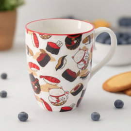 Tokyo Design Kawaii Lucky Cat Mok - 340ml