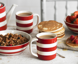 Cornishware Red ontbijtkom ⌀17cm