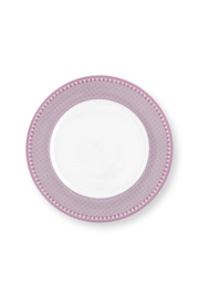 Pip Studio Lily & Lotus Lilac Dinerborden set voor twee -  ⌀26.5cm