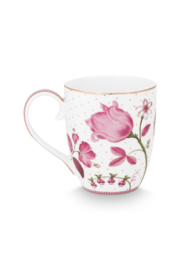 Pip Studio Jolie Tulp Roze Set van 2 Mokken - 450ml