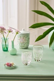 Pip Studio Flower White Longdrink Glas Set van 2 - 400ml