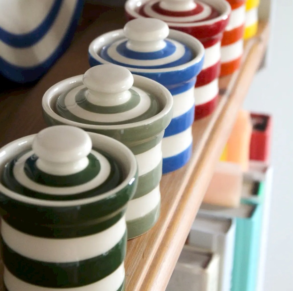 Cornishware Blue Spice Jar - Kruidenpotje